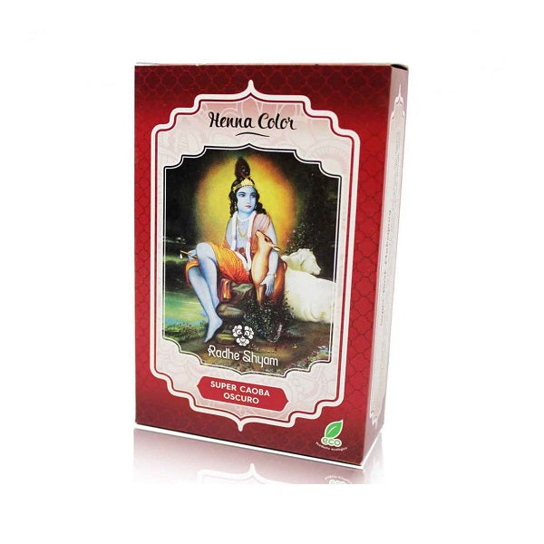 Henna coloration ACAJOU SUPER FONCÉ - RADHE SHYAM