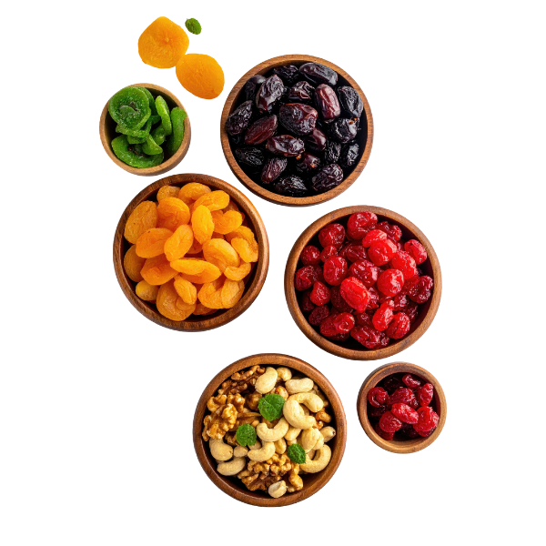 Fruits séchés et confits maroc