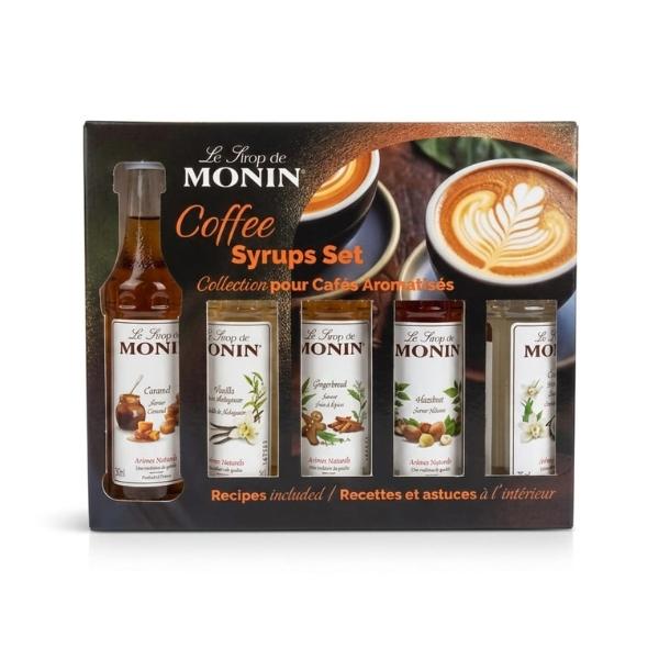 Coffret sirop pour Cafés aromatisés (5 x 50 ml) - LE SIROP DE MONIN