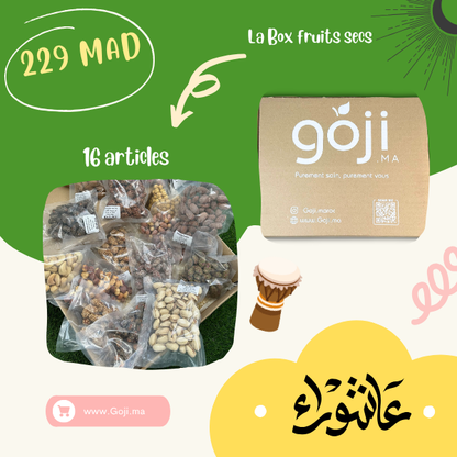 Box Fruits Secs Achoura – 16 Saveurs Artisanales