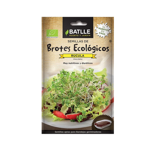 Germes de Roquette (Rúcula) biologiques, 14g - SEMILLAS BATLLE