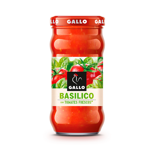 Sauce tomate au basilic, 350g - GALLO