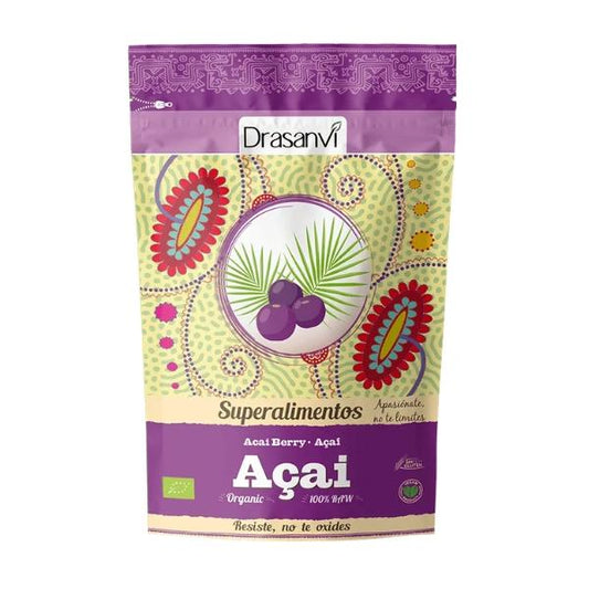 Açai en poudre Bio, 70g - DRASANVI