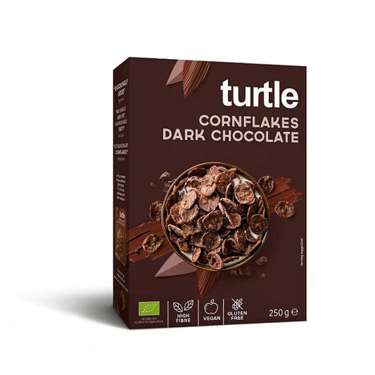 Corn flakes Chocolat noir, 250g - TURTLE