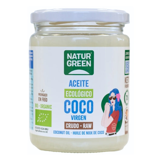 Huile de Coco Extra vierge BRUT, bio - NaturGreen
