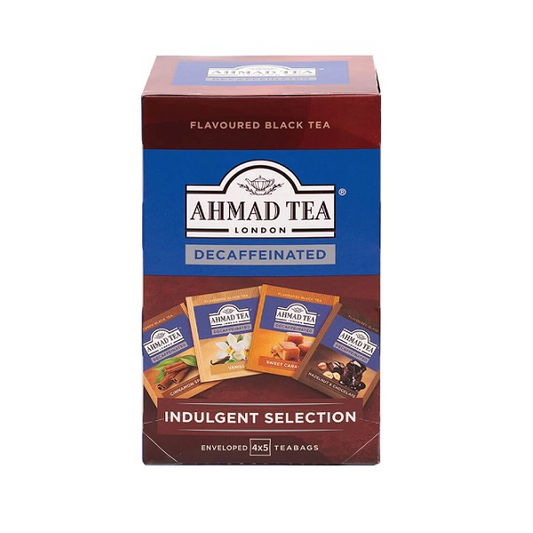 Infusion au thé noir décaféiné sélection gourmande, 20 Sachets - Ahmad Tea