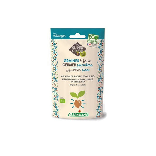 Graines Alfalfa-Radis-Fenouil bio à germer - GERMLINE Maroc vente en ligne epicerie Fine