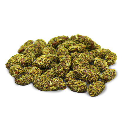 Amandes avec fenouil - لوز بالنافع