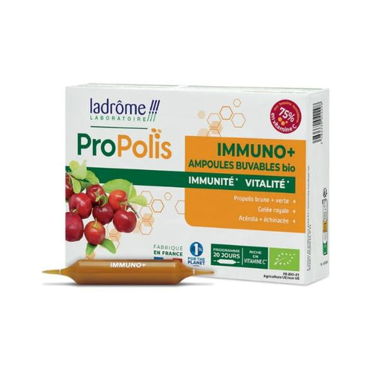 Ampoules Immuno+ bio, 20 AMP - LADRÔME