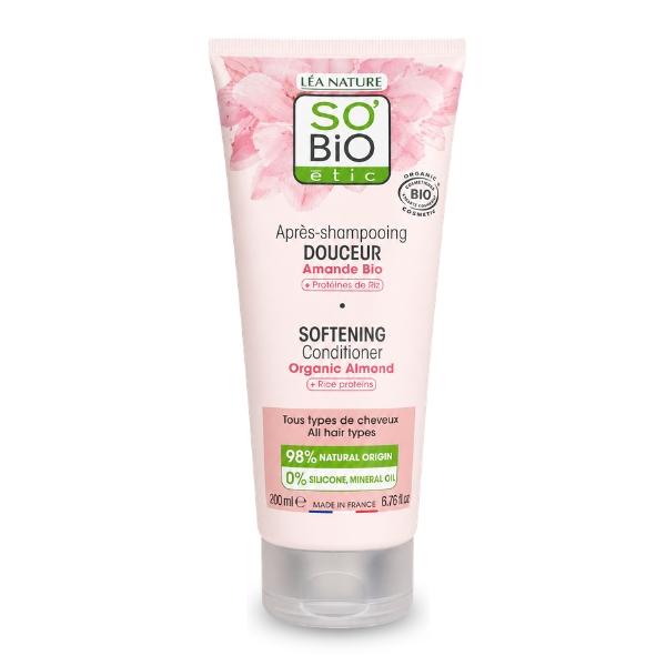 Après Shampoing cheveux doux au lait d'amande 200 ml - So' Bio ETIC