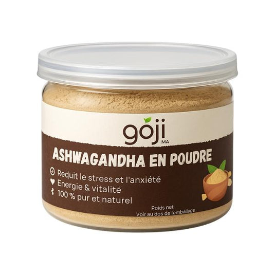Ashwagandha en poudre, 20g - GOJI.MA