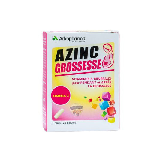 Azinc Grossesse, 30 Gélules - ARKOPHARMA