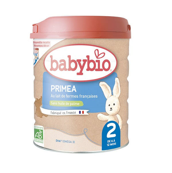 Babybio Lait Infantile Optima 3 - Dès 10 Mois, 800g, Bio, Fabriqué En France - Lot De 6 - 2