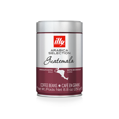 Sélection d'arabica en grains entiers du Guatemala, 250g - illy