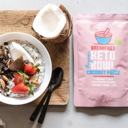Bol Bio Keto Force Noix de Coco, BREAKFAST 200g - DIET FOOD