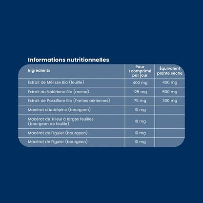 Bonne Nuit Bio, 20 comprimés - SANTAROME BIO