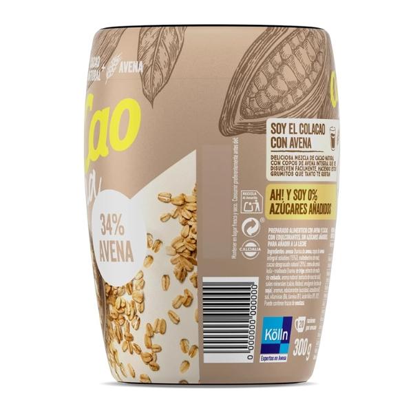Cacao naturel et (34%) l'avoine, 300g - ColaCao