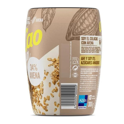 Cacao naturel et (34%) l'avoine, 300g - ColaCao