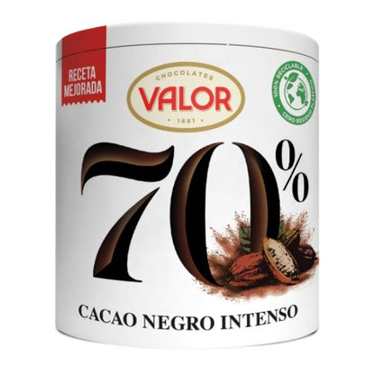 Cacao pur en poudre Noir intense - VALOR