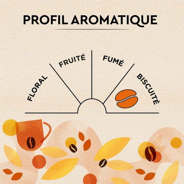 Café en Grains Petit-Déjeuner intense et généreux, 1kg - Carte Noire