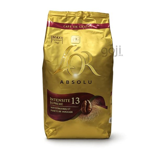 Café en grain Absolu intensité 13, 1kg - L'OR