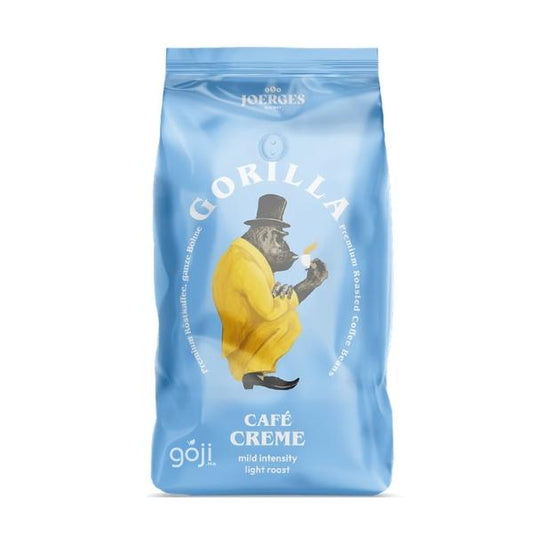 Café en grains Café Crème (4/10), 1kg - GORILLA JOERGES