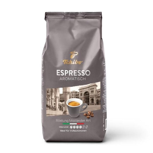Café en grains ESPRESSO AROMATISCH (4/6), 1kg - TCHIBO