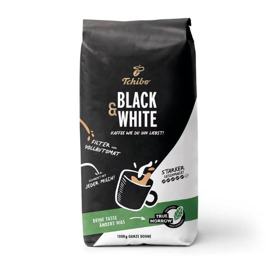 Café en grains Barista Black & White (5/6), 1kg - TCHIBO
