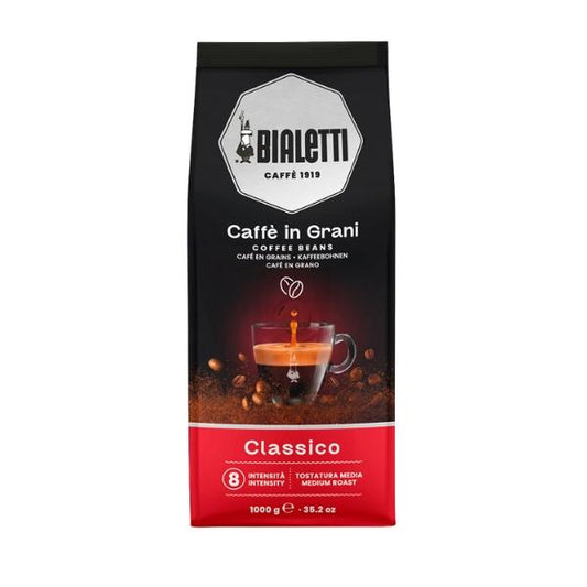 Café en grains Classico (8/10), 1kg - BIALETTI