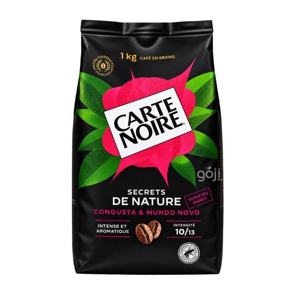 Café en grains Secrets de Nature Congusta & Mundo Novo, 1kg - Carte Noire