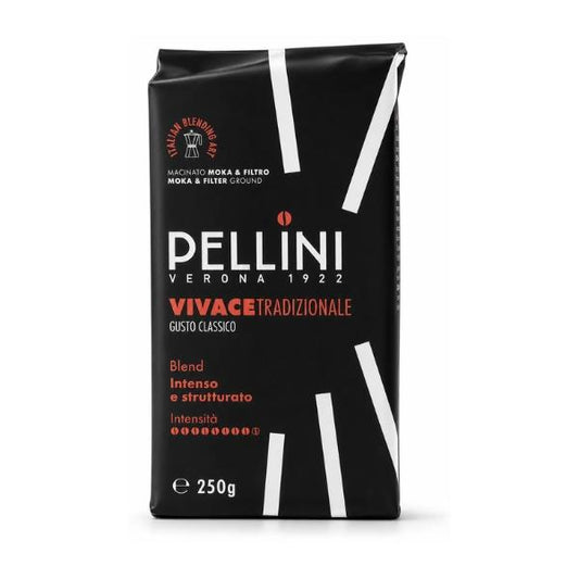 Café en poudre Classique traditionnel et vivant - Pellini