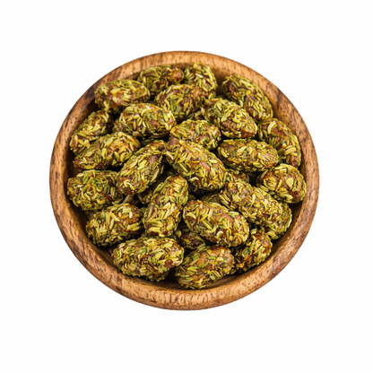 Amandes avec fenouil - لوز بالنافع