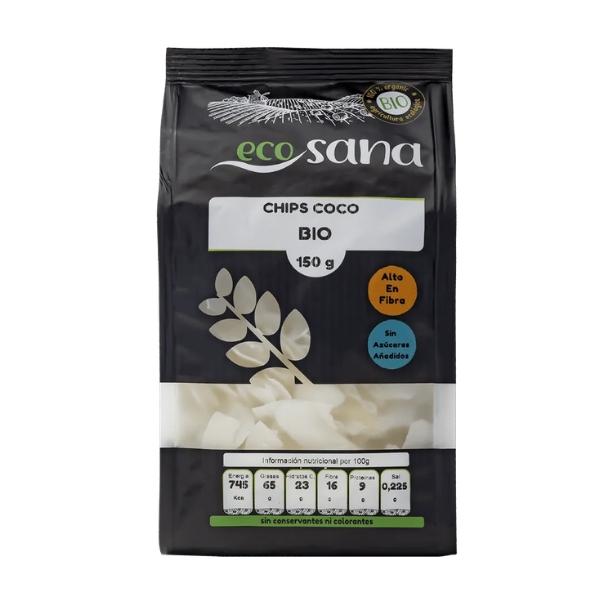 Chips de noix de coco Bio, 150g - ECOSANA