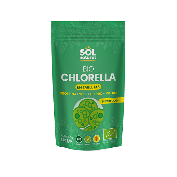 Chlorelle en comprimés bio - SOL NATURAL
