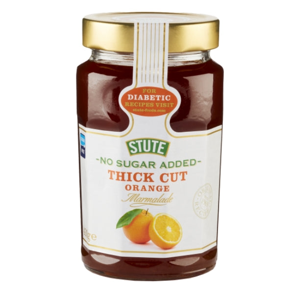 Confiture d'Oranges épaisses sans sucre ajouté, 430g - STUTE