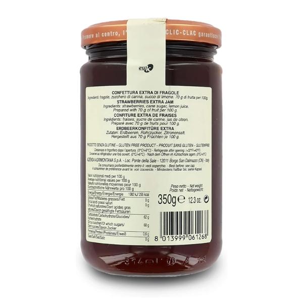 Confiture de Fraises, 350g - AGRIMONTANA