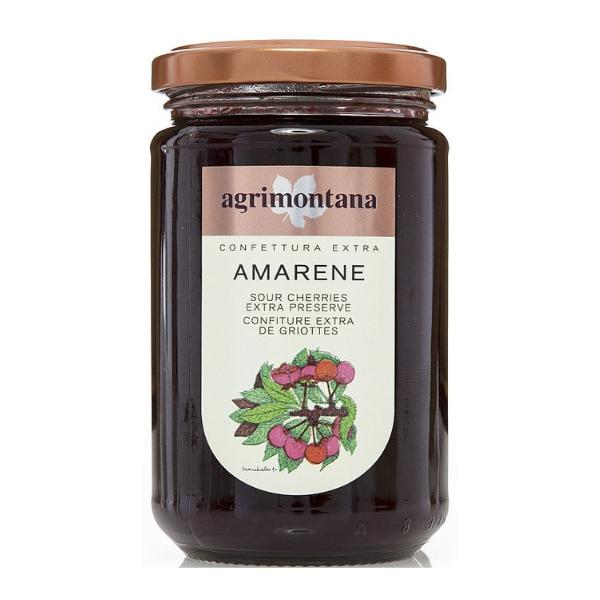 Confiture de cerises noires, 350g - AGRIMONTANA