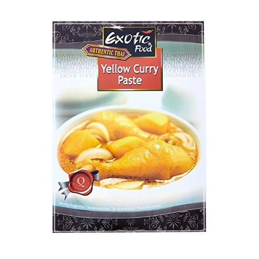 Pâte de Curry JAUNE, 50g - EXOTIC FOOD