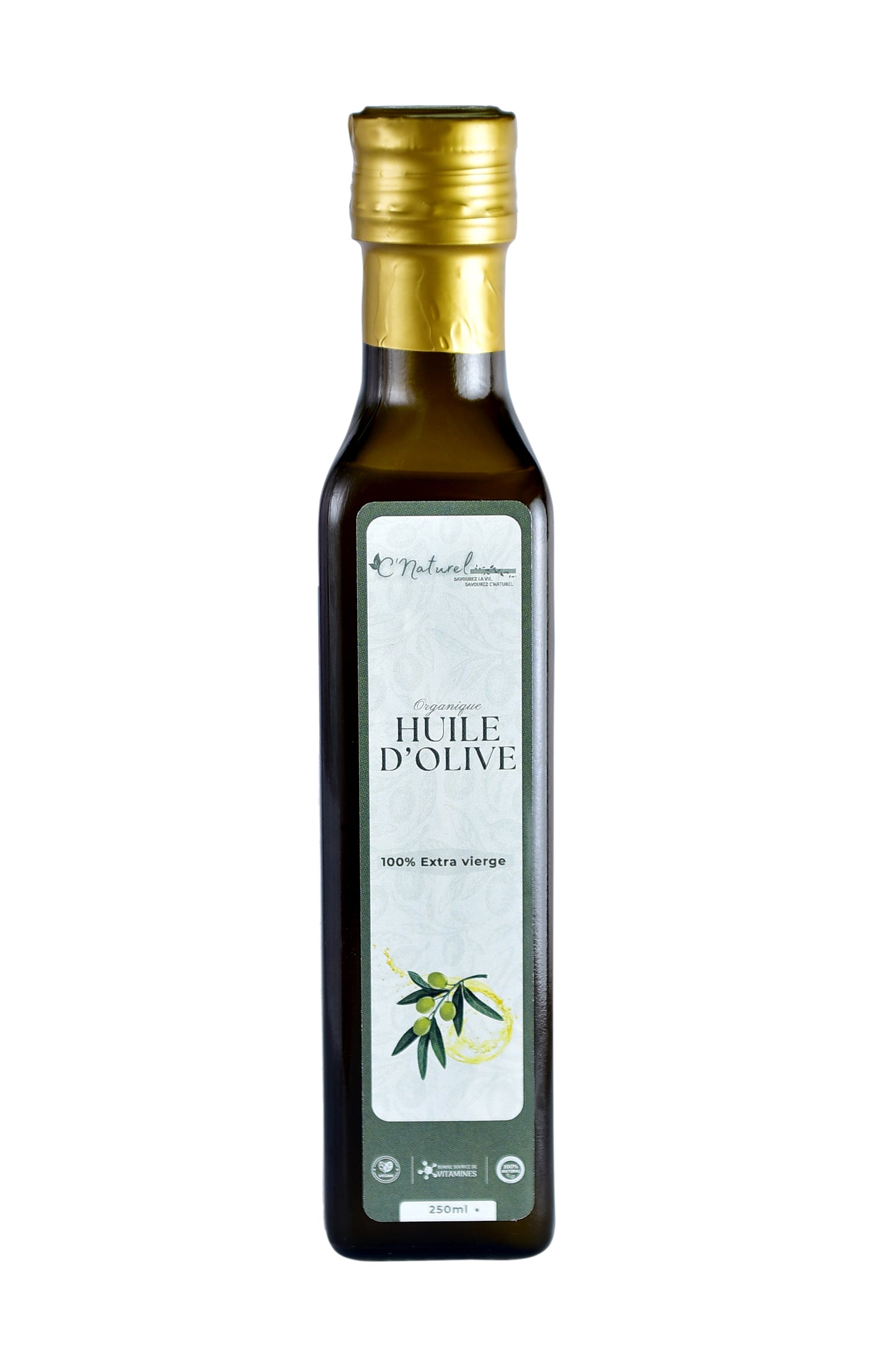 Huile d'olive vierge extra, 250ml - C' Naturel
