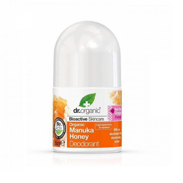 Déodorant BIO au Miel Manuka 50ml - Dr. Organic