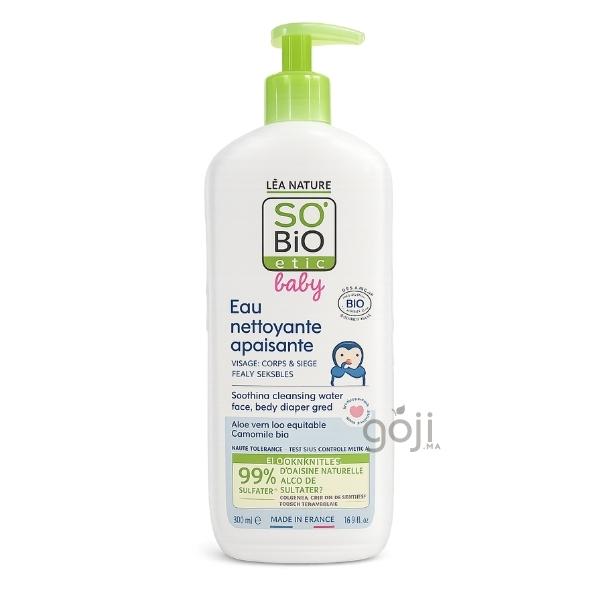 Eau nettoyante apaisante BABY, 500ml - So' Bio ETIC