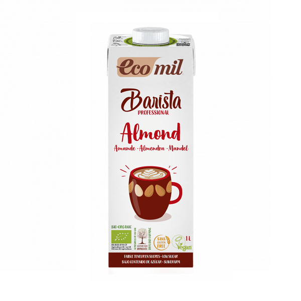 Barista Lait d’amande Bio 1L - Ecomil