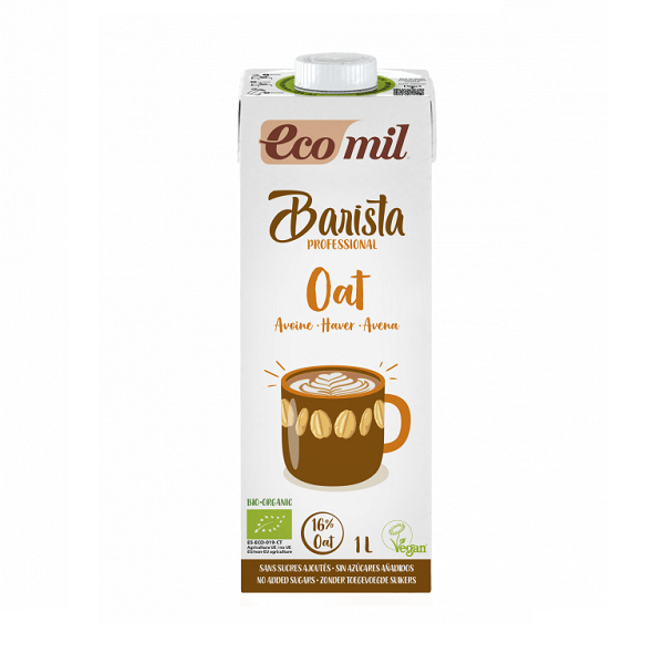 Barista boisson à l’avoine sans sucres ajoutés Bio 1L - Ecomil