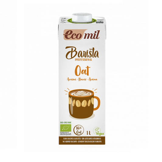 Barista boisson à l’avoine sans sucres ajoutés Bio 1L - Ecomil