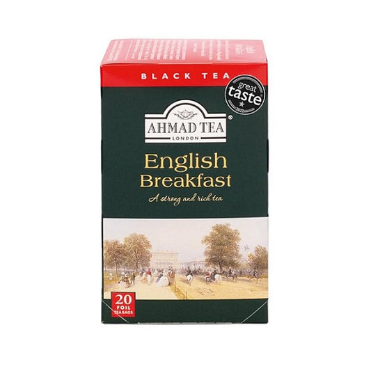 Infusion Thé petit-déjeuner anglais, 20 sachets - Ahmad Tea