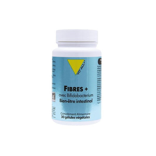 Fibres + bien-être intestinal BIO 30 gélules - Vital Plus