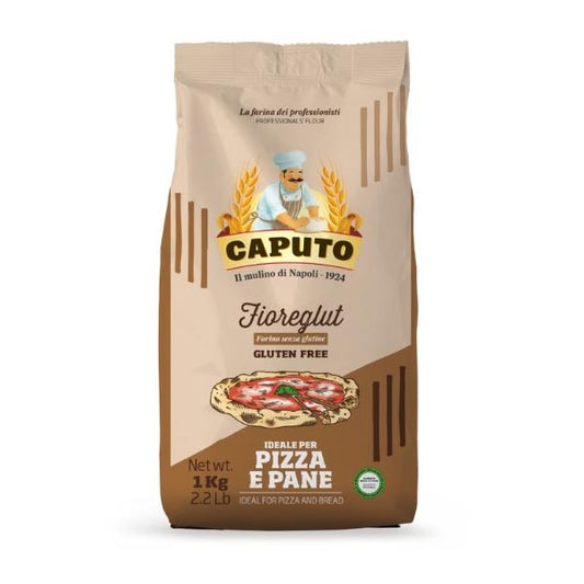 Farine Mix Pain et Pizza SANS GLUTEN, 1kg - MULINO CAPUTO