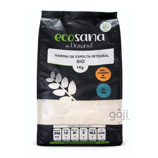 Farine d' Épeautre complète Bio, 1kg - ECOSANA