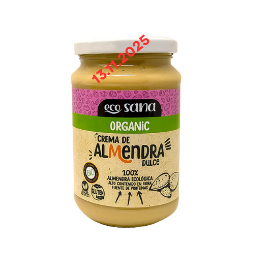 Crème d'amande douce Bio, 350g - ECOSANA