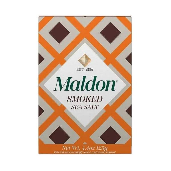 Flocons de sel de mer fumé, 125g - MALDON